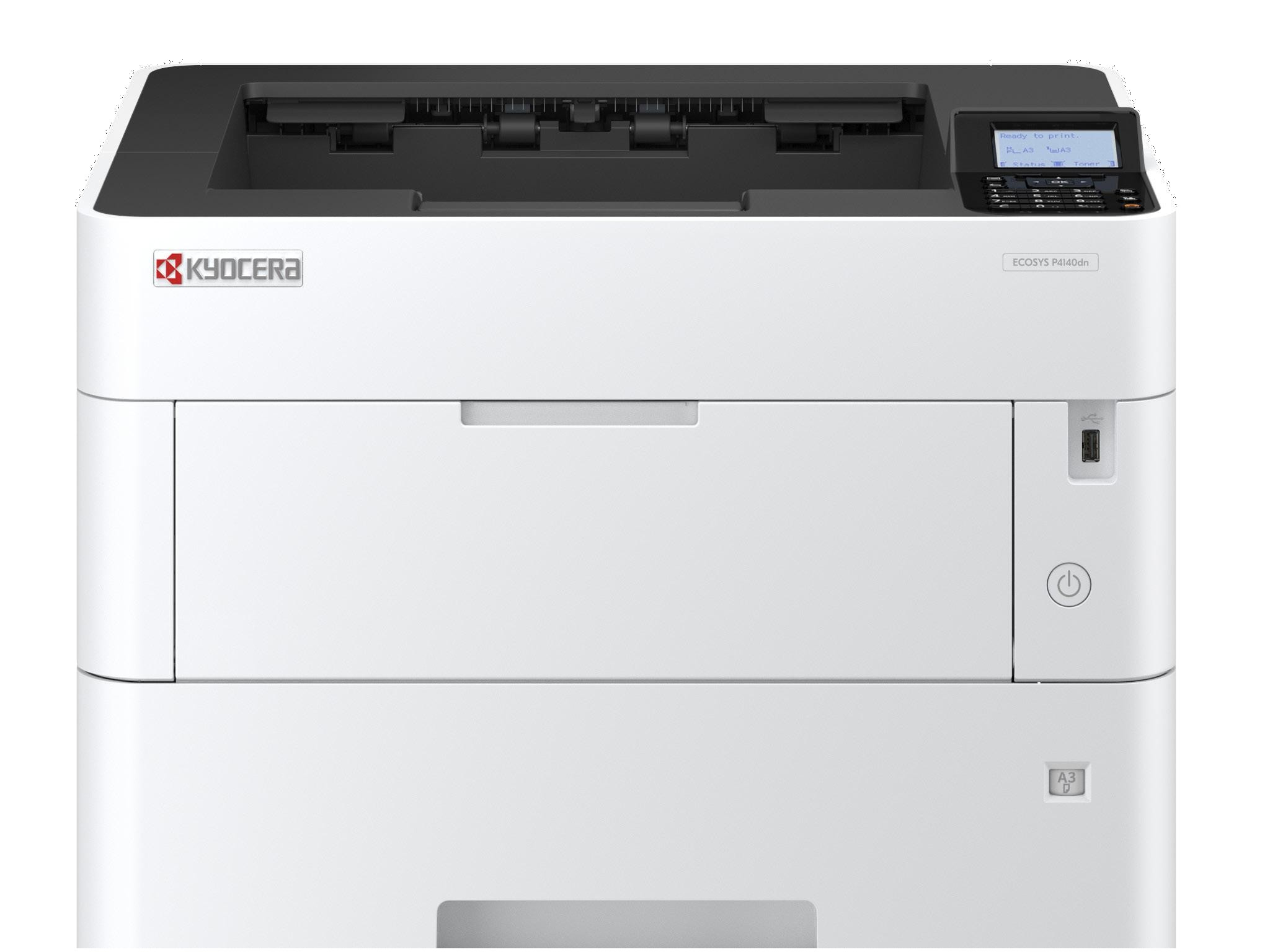 Kyocera ECOSYS P4140dn A3 s/w 40S/min | MHS- und ECORO-ready