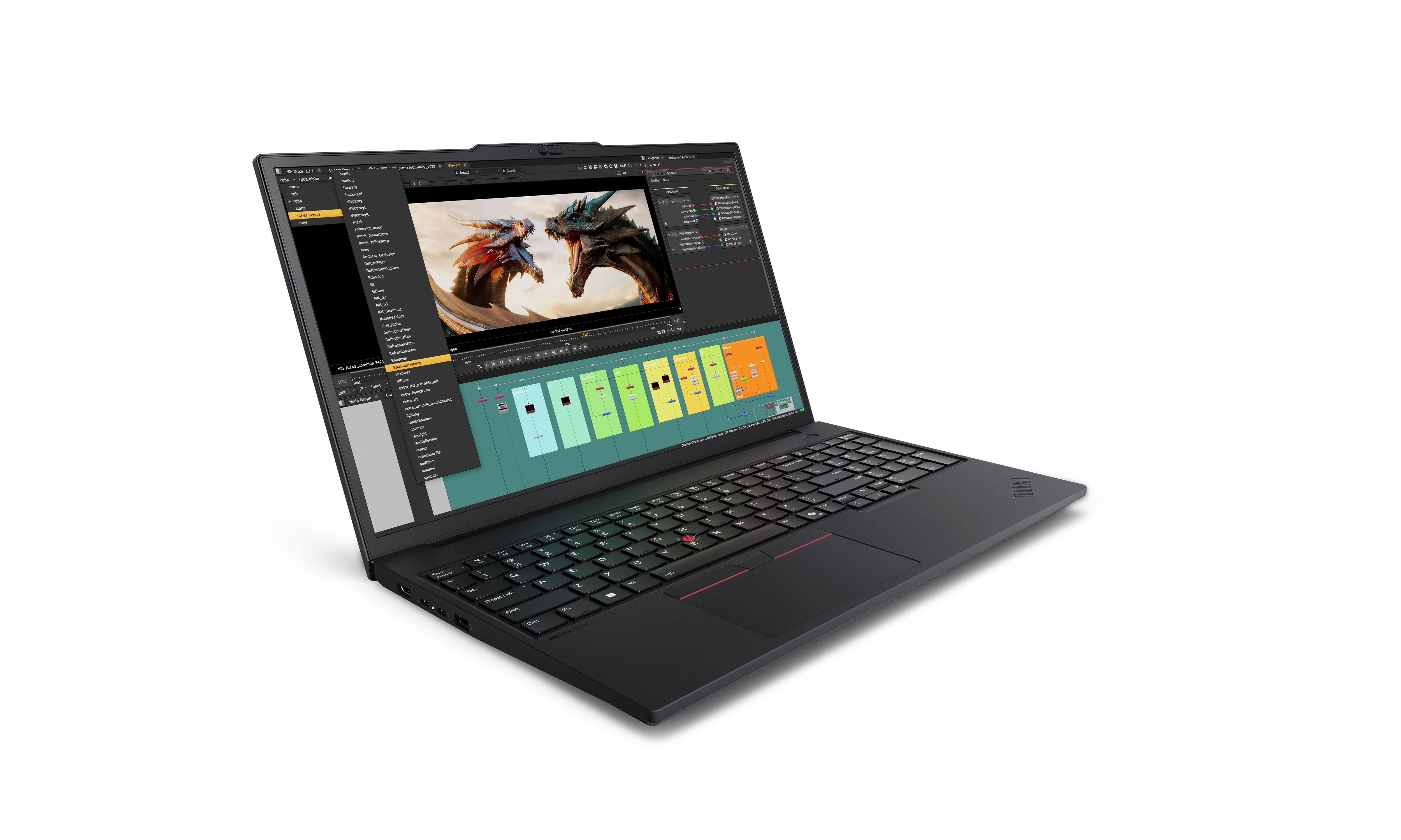 ThinkPad P16v Gen3 Intel Core Ultra 7-255H, (6+8+2C), 16T | KPS-ready & ECORO-ready