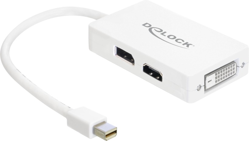 Kabel Mini DisplayPort an DP/HDMI/DVI m/w 24cm Kabel Mini DisplayPort an DP/HDMI/DVI m/w 24cm