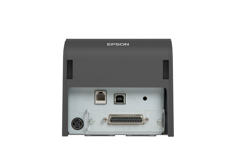 TM-T70II Thermo-Bon-Drucker USB dunkelgrau