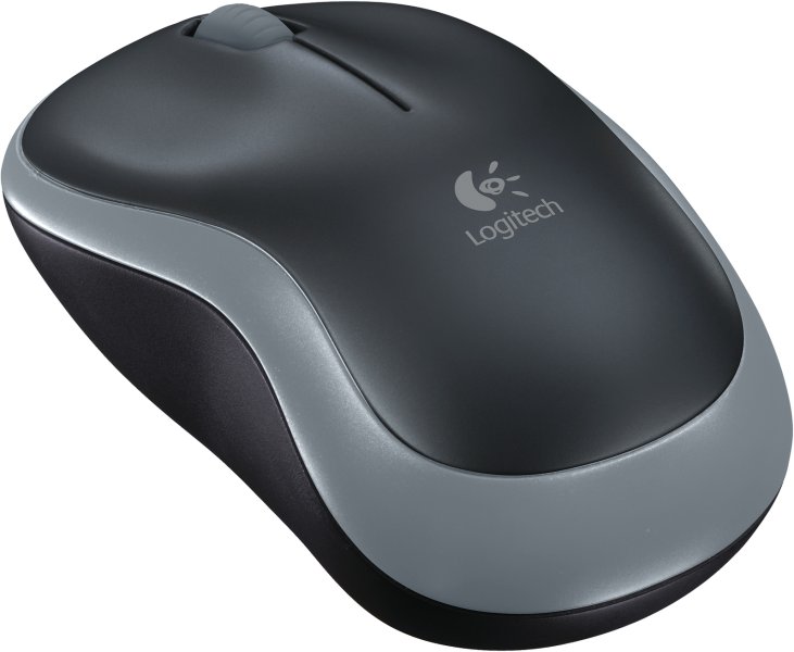 Logitech Wireless Mouse M185 USB grau