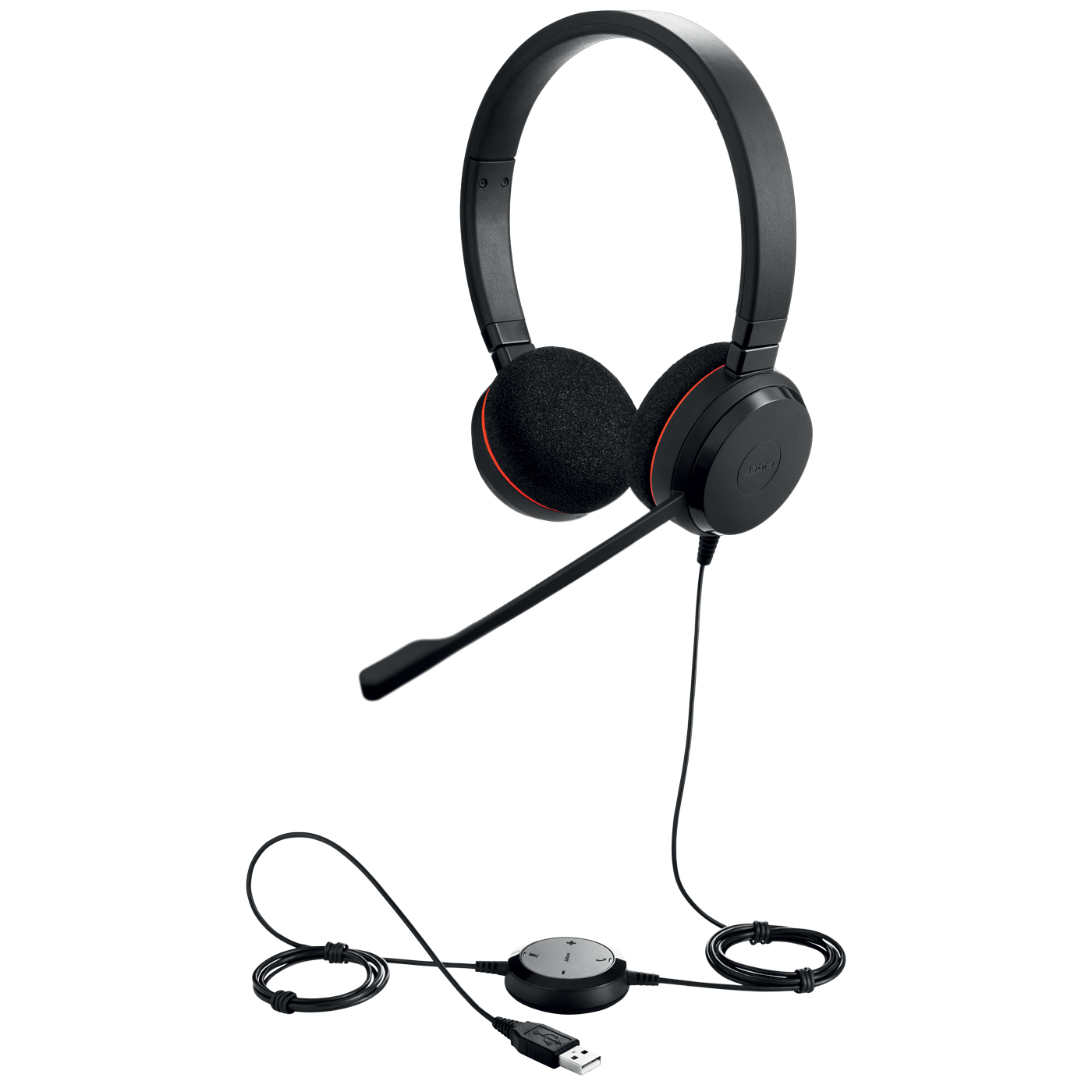 Jabra Evolve 20 USB-A MS  (stereo), schnurgebunden