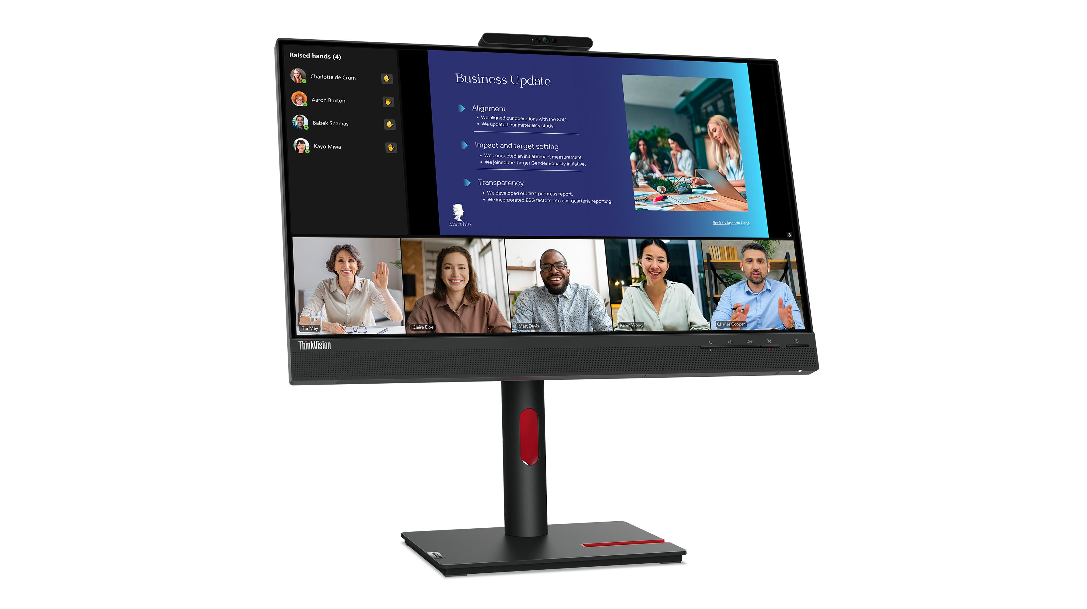 Lenovo ThinkVision T24v-30 60,5cm (23,8") schwarz | KPS-ready und ECORO-ready