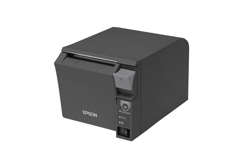 TM-T70II Thermo-Bon-Drucker USB dunkelgrau