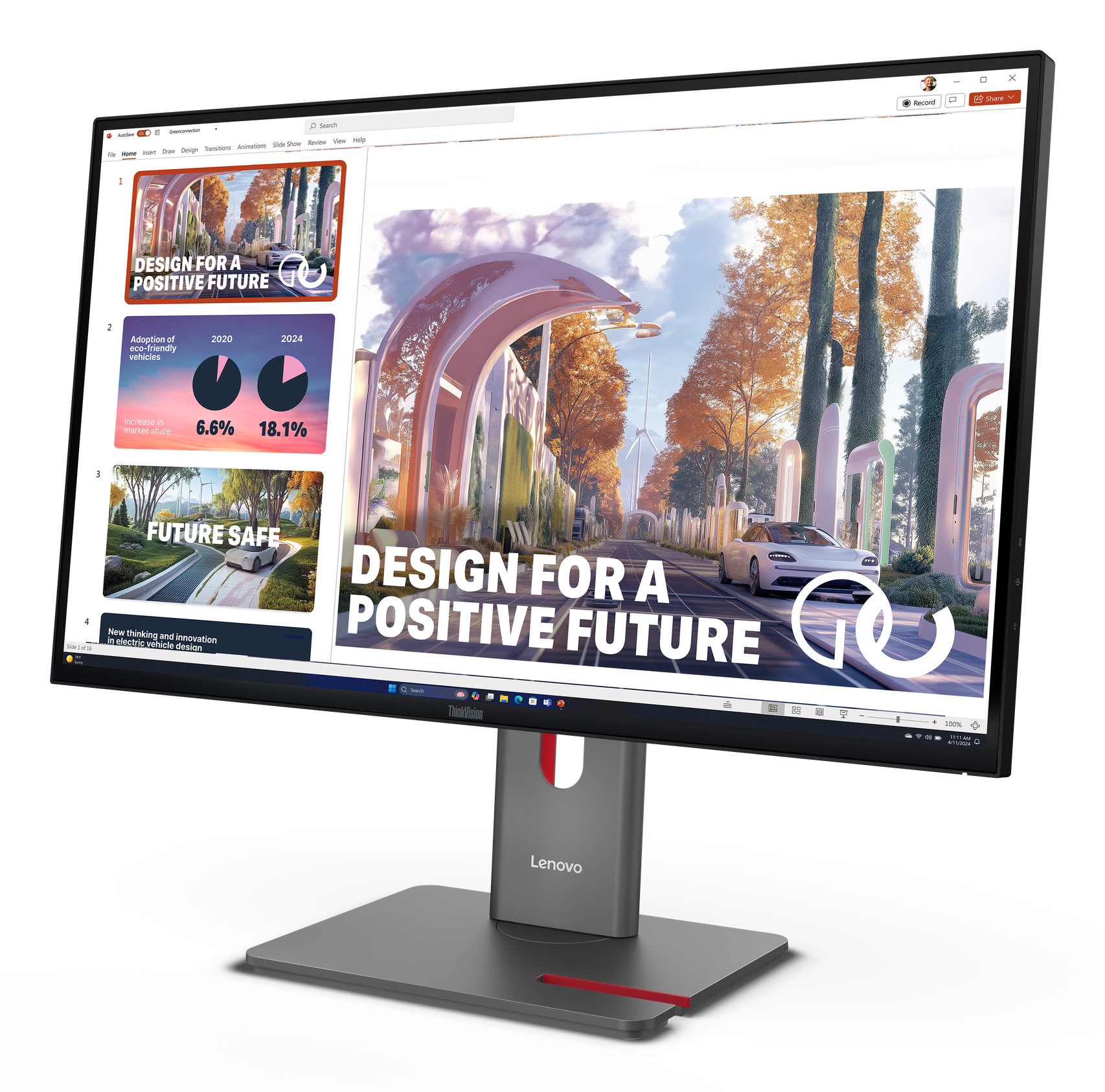 Lenovo ThinkVision P27QD-40, 60,5cm (27") schwarz, Höhenverstellbar | KPS-ready