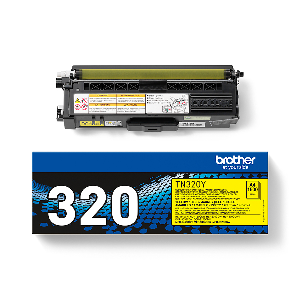 Brother Toner TN320Y 1500 Seiten yellow
