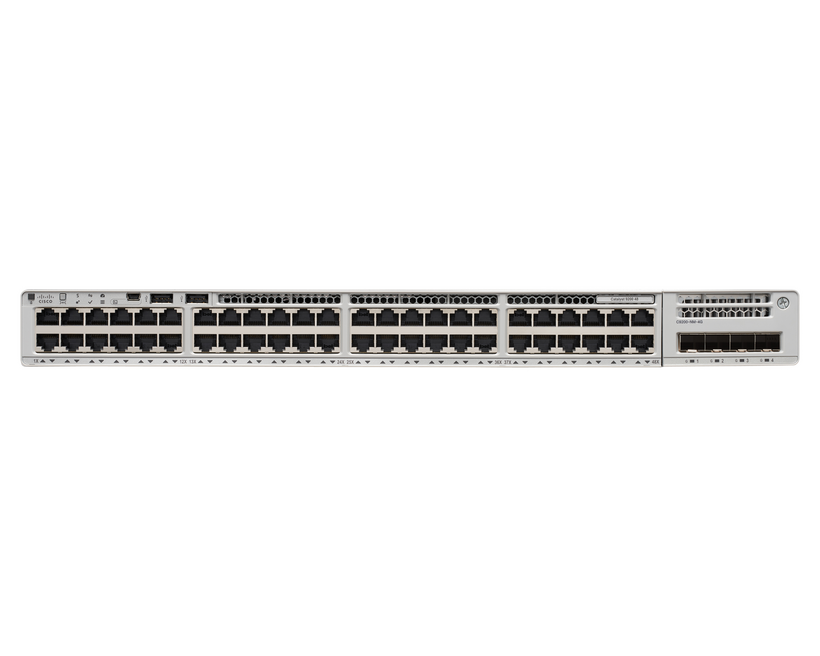 Cisco C9200-48T: 48x 1G, Modular Uplink, 125W, NW Essensial License, StackWise160