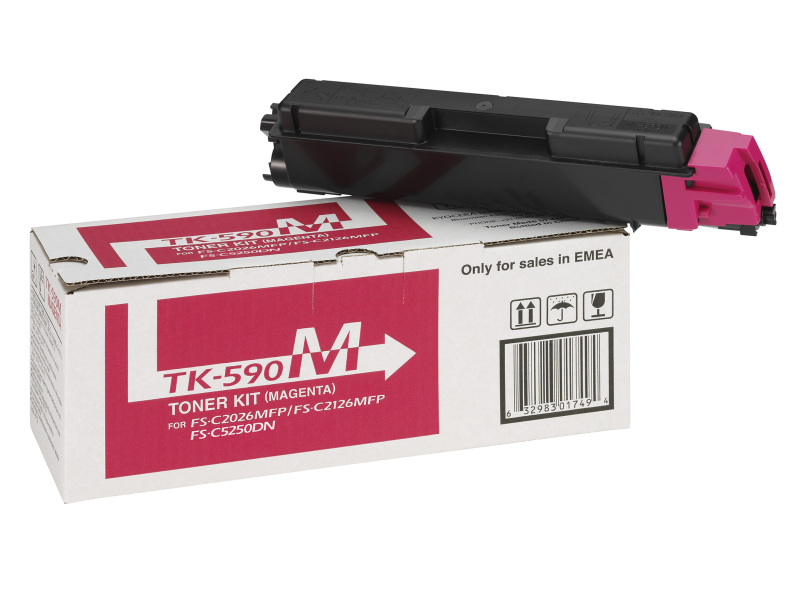 Tonerkassette TK-590M magenta Tonerkassette TK-590M magenta