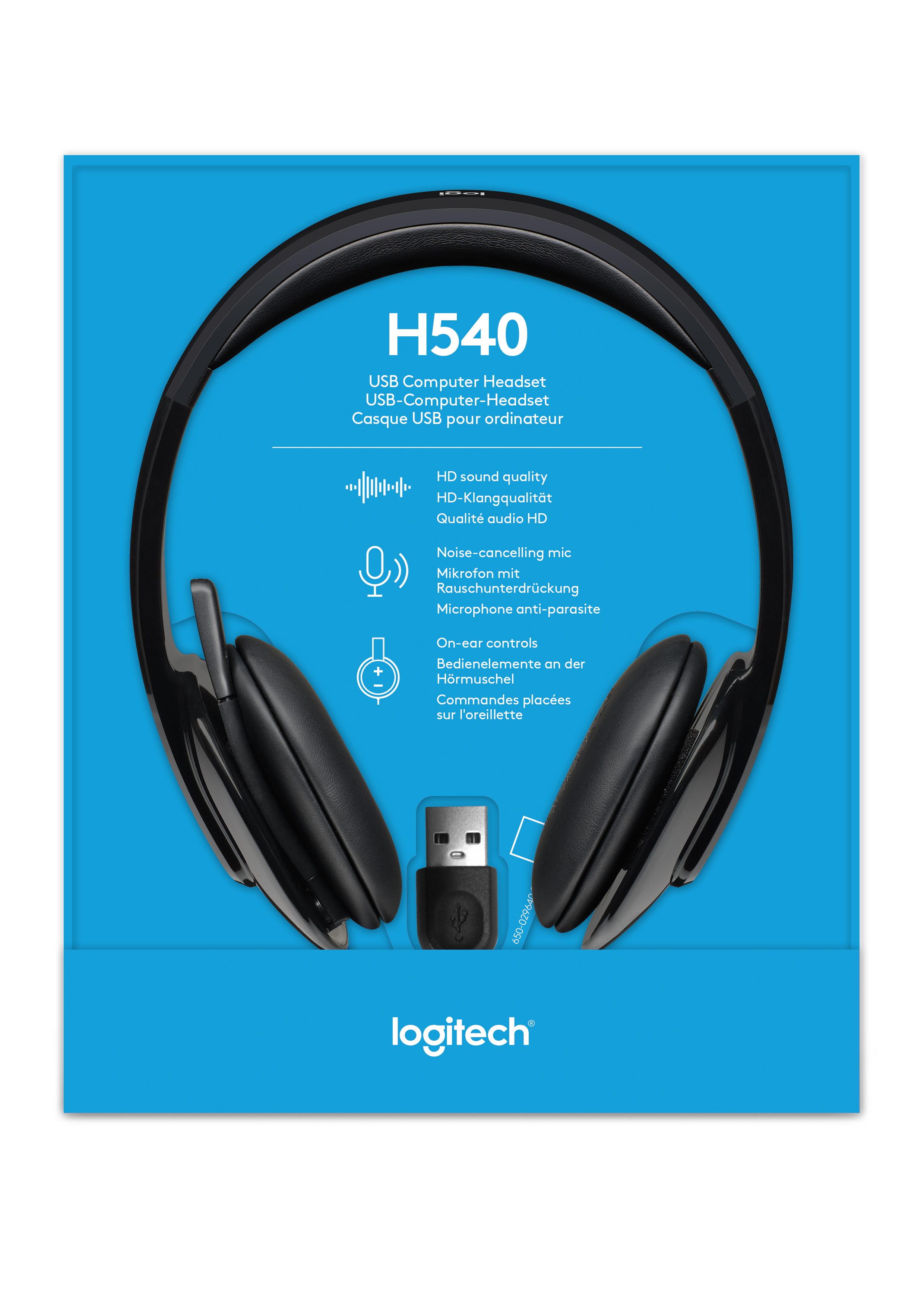 Logitech USB Stereo Headset H540