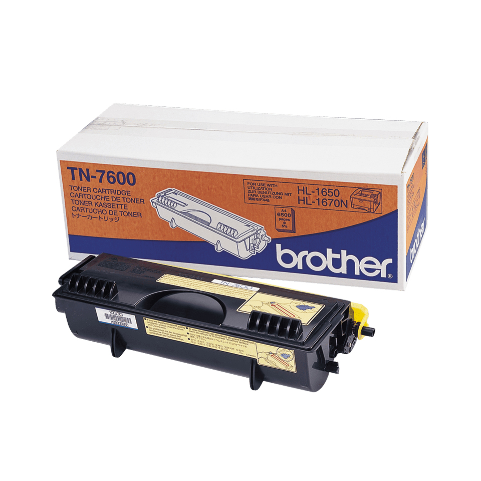 Brother Toner TN7600 6500 Seiten schwarz Brother Toner TN7600 6500 Seiten schwarz