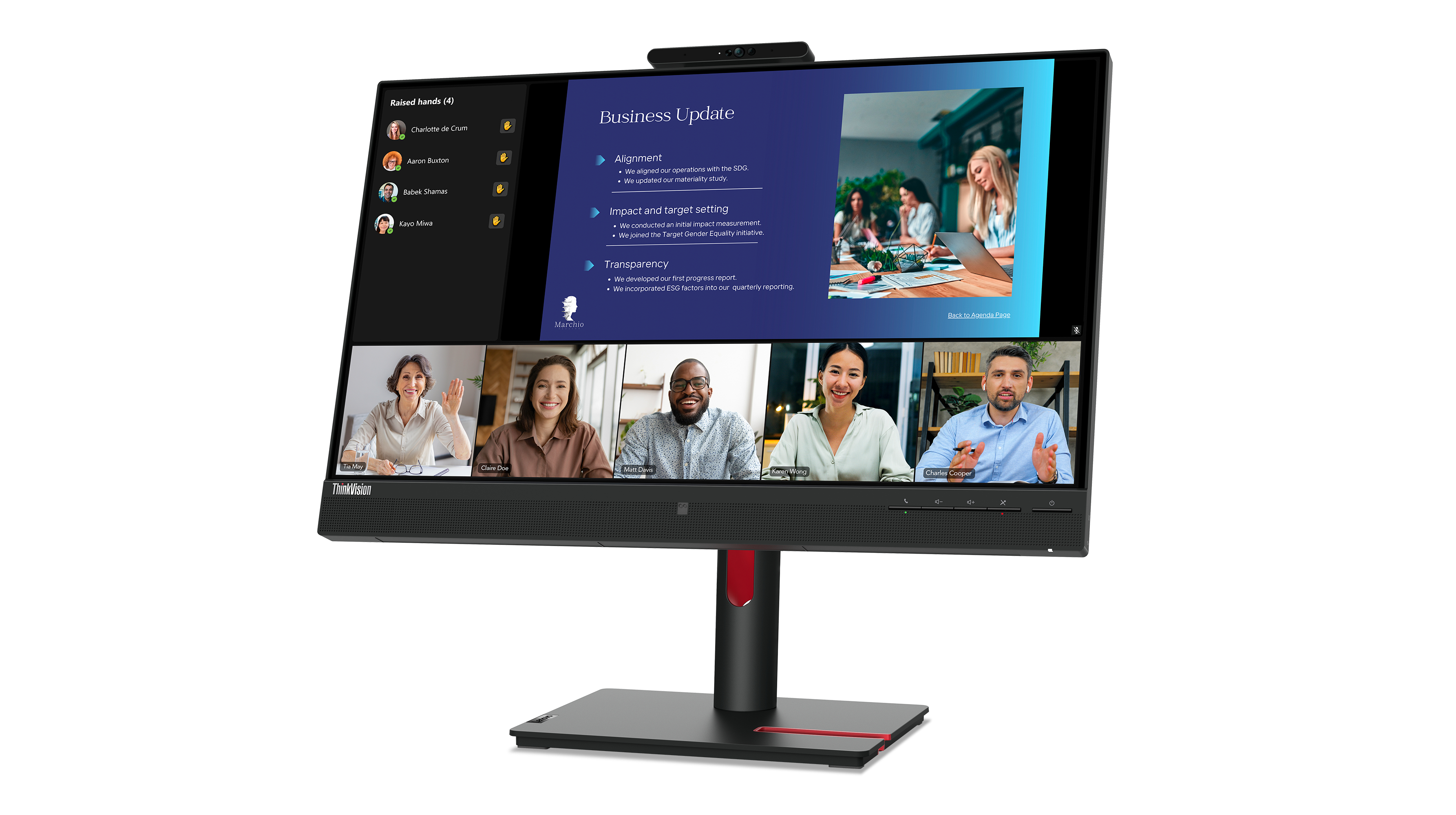 Lenovo ThinkVision T24v-30 60,5cm (23,8") schwarz | KPS-ready und ECORO-ready