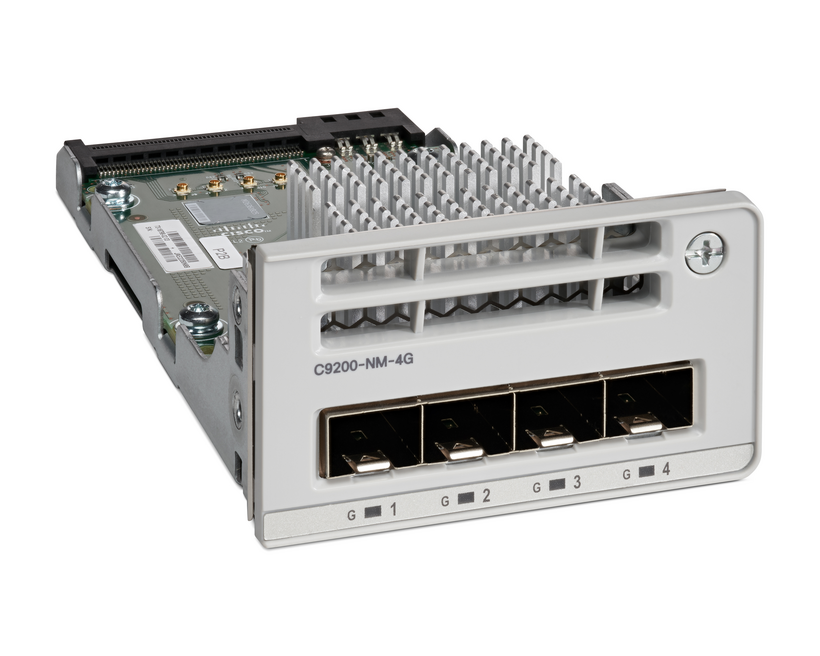 Cisco C9200 Modular Uplink Modul: 4x SFP Cisco C9200 Modular Uplink Modul: 4x SFP