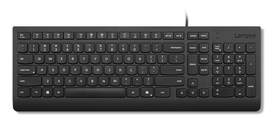 Lenovo Essential Tastatur DE-Layout, USB, schwarz