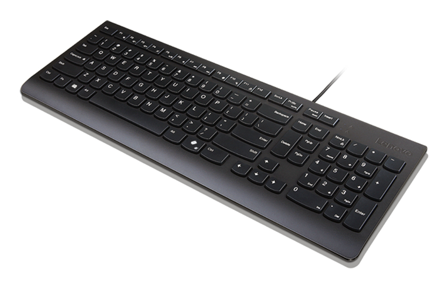 Lenovo Essential Tastatur DE-Layout, USB, schwarz