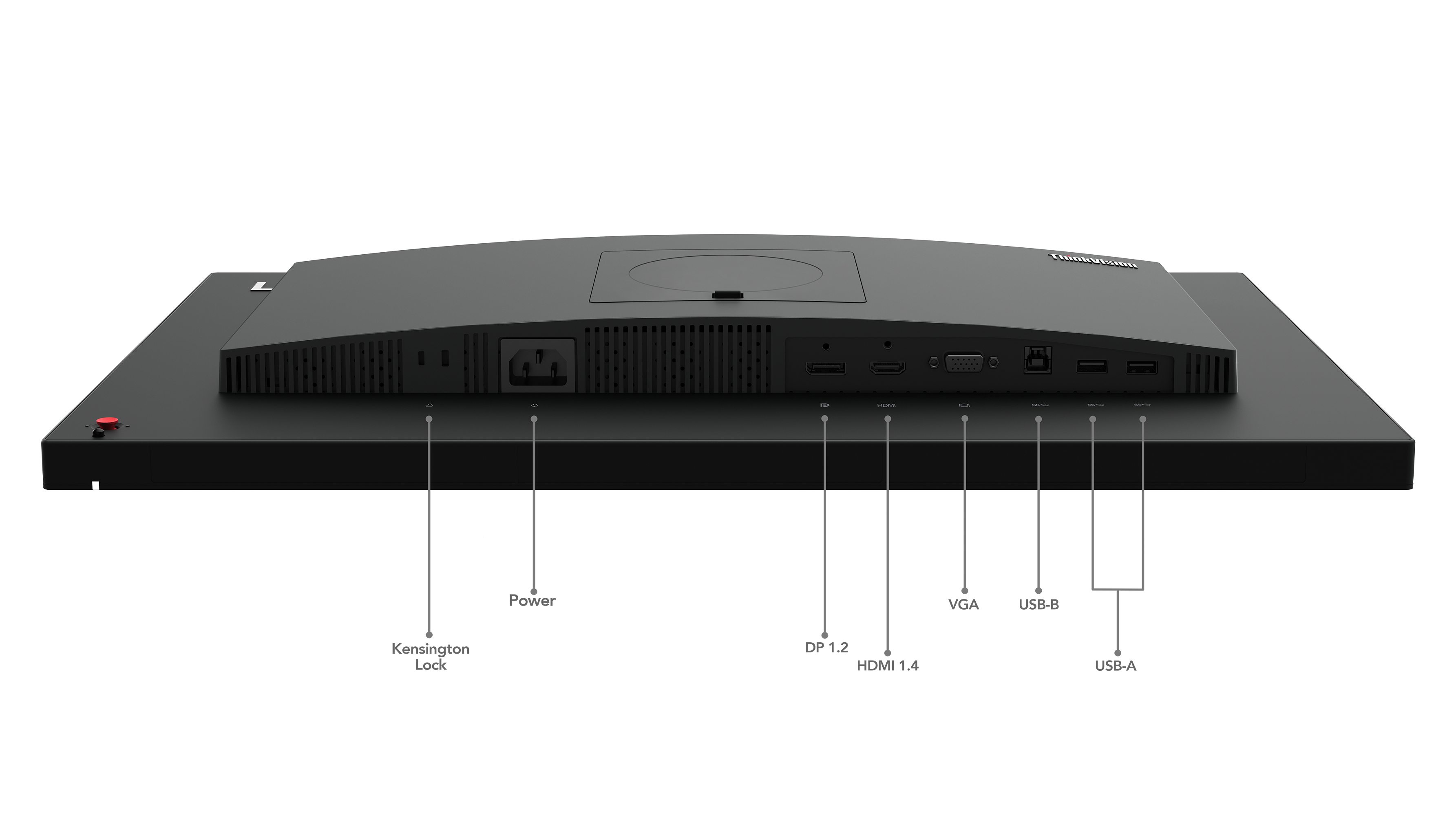 Lenovo ThinkVision T24v-30 60,5cm (23,8") schwarz | KPS-ready und ECORO-ready
