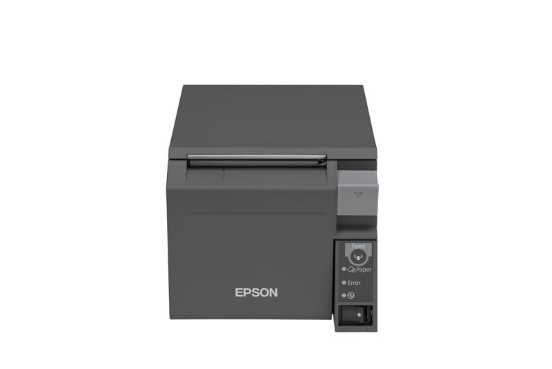 TM-T70II Thermo-Bon-Drucker USB dunkelgrau